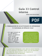 Guía 33 Control Interno: Jenifer Lorena Huertas Benal
