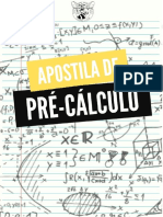 Apostila Pré Cálculo