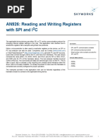 An926 Reading Writing Registers Spi I2c