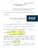 Corrige_Serie2_Dynamique Des Structures 2020 2021