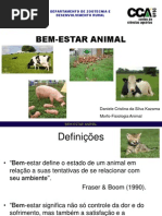 Aula 2 - Bem-Estar Animal