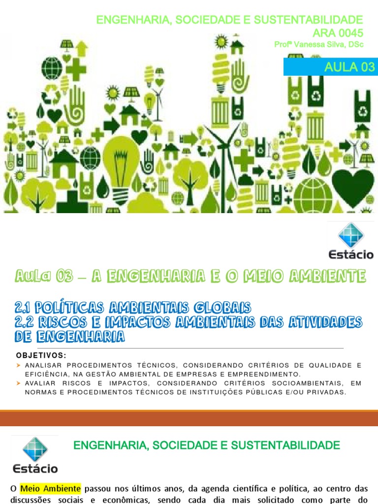 Engenharia e Sustentabilidade Ambiental | PDF | Ambiente natural