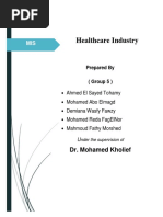 MIS Project Healthcare Sector Report