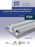 Selection of Equivalent Steel Materials to European Steel Materials Specifications