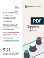 Ripples: Power Supply (2x5 Pin Connector)