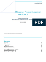 Firepower Feature Matrix
