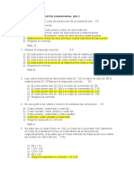 Costos y Presupuestos Examen Parcial 2021 2