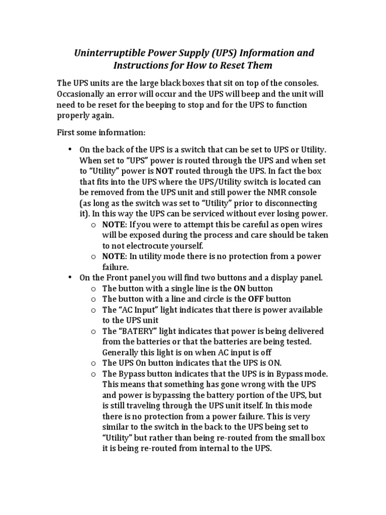 Uninterruptible Power Supply PDF Power Supply Computing