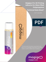 Magigoo PP-GF Datasheet Polyprpolenol Grade Polymer