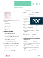 Setup 1 Unit 2 Grammar Drills Worksheets