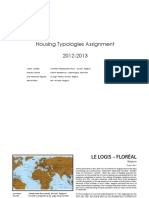 Housing Typologies Assignment 2012-2013