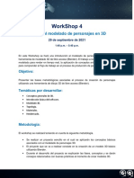 WorkShop 4 - Modelado Personajes 3D