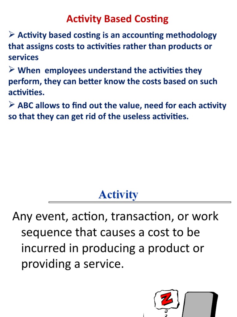 Understanding Activity Based Costing | PDF | Cost | Business