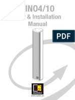 User & Installation Manual: LINO4/10