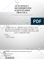 Procedimientos Almacenados - Ejercicios Resuelto