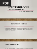 Teorìa Socio Crítica