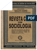 Historia Do Ensino de Sociologia
