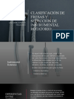 Clasificación de Fresas y Selección de Instrumental Rotatorio