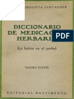 Diccionario de Medicina Herbaria