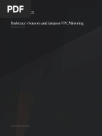 Darktrace VSensors and Amazon VPC Mirroring