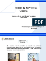 Elementos Del Servicio Al Cliente.