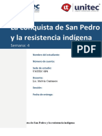 La Conquista de San Pedro y La Resistencia Indígena