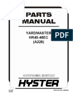 Yardmaster HR45-48EC (A228) : 1472538 ©2015 Hyster Company 12/2015