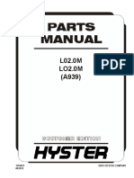 L02.0M LO2.0M (A939) : 1594079 ©2013 Hyster Company 08/2013