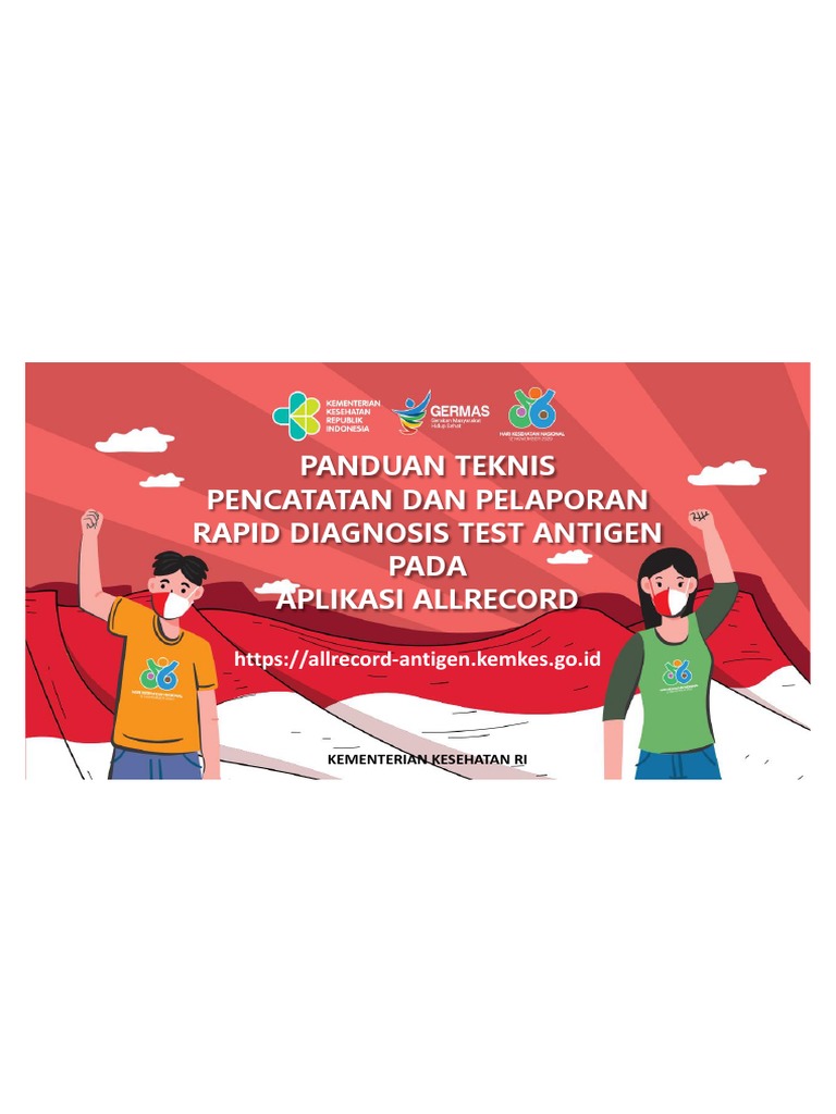 Panduan Aplikasi AllRecord Antigen | PDF