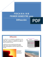 Clase 4 1er Semestre 2020 DIFRACCION