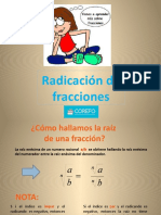 Unidad 03 Radicación de Fracciones