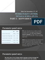 Konversi Energi Surya