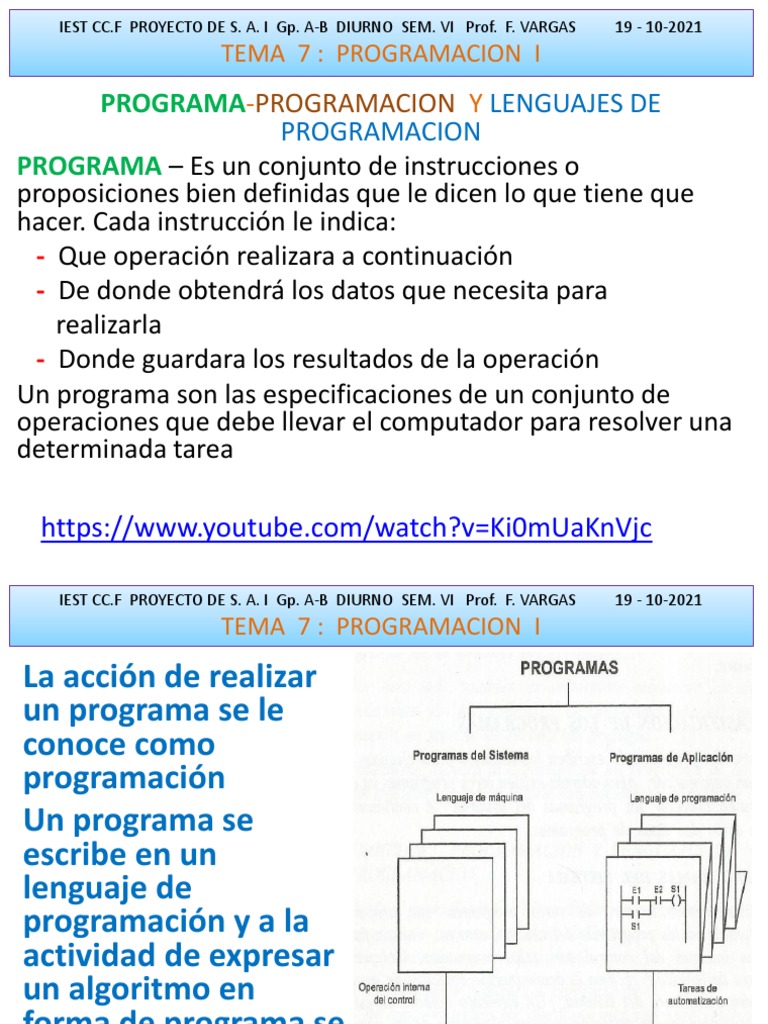 Introducción a la Programación I | PDF | Lenguaje de programación ...