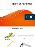 Classification of Handtool