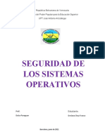 Seguridad de sistemas operativos: aspectos clave y medidas de protección