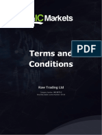 IC Markets Terms & Condition FSA