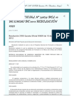 GACETA OFICIAL N_ 39839 DEL 10 DE ENERO DE 2012 RESOLUCIÓN 2593110935