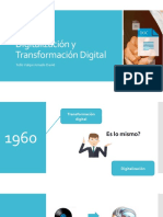 Digitalización y Transformación Digital