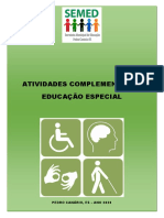 Atividades Complementares Da Educacao Especial Com Alteracao