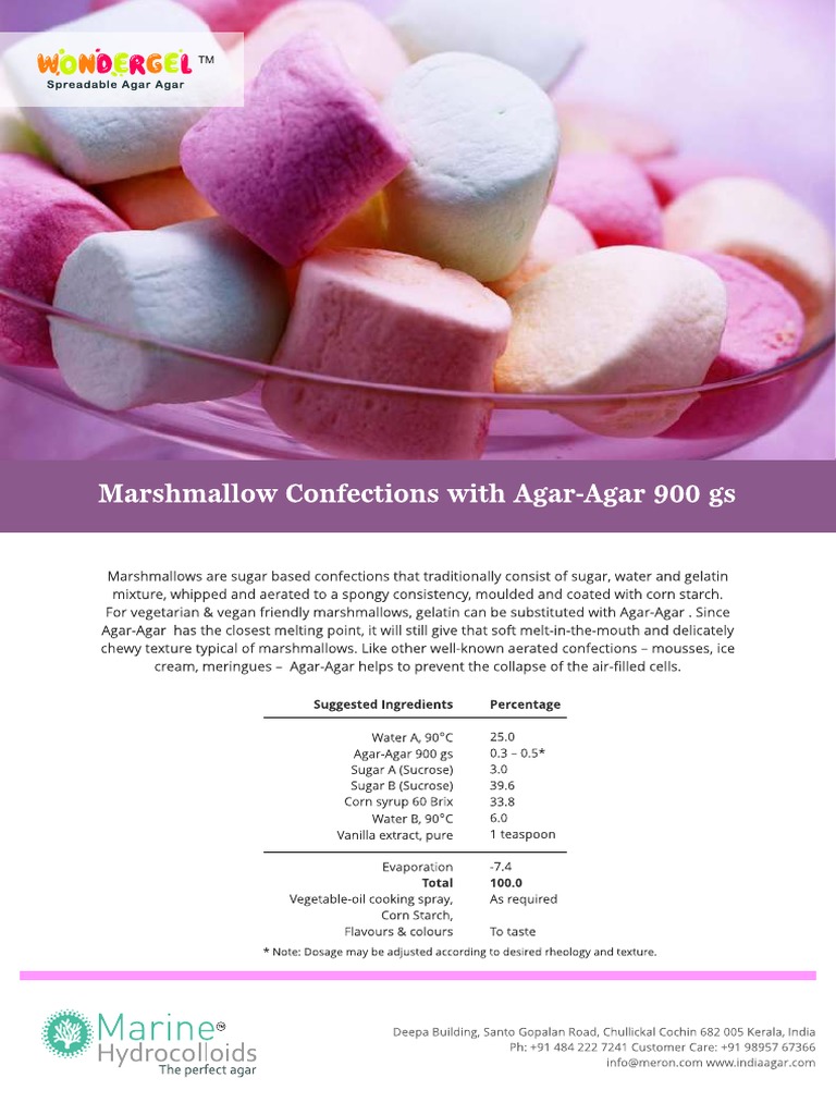 Marshmallow (Agar Agar) PDF