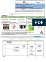 AGENDA SEMANA 27 PROYECTO 5 Del 15 Al 19 de NOVIEMBRE 1ero - BGU