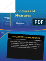 Goodness of Measures: Ekonomi Dan Bisnis