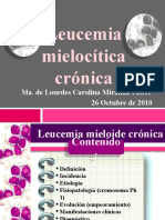 Leucemia Mielocitica Cronica Carolina Miranda