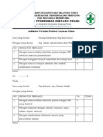 hasil evaluasi prilaku pelayan klinis