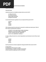 Instruments MCQ