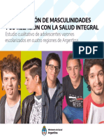 Cuadernillo Construccion Masculinidades Relacion Salud Integral PDF