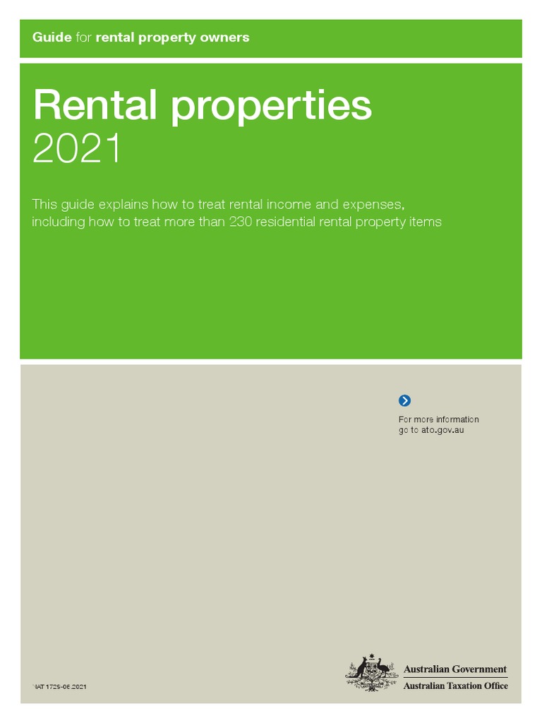 Rental Properties 2021 Guide For Rental Property Owners PDF