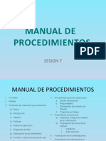 Sesion 7 - Manual de Procedimientos