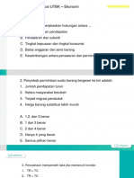 Latihan Soal UTBK - Ekonomi