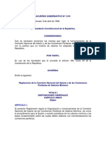 Reglamento Comisión Nacional Del Salario ACUERDO GUBERNATIVO 1319 (1)